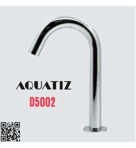 Vòi lavabo cảm ứng nóng lạnh dùng pin điện Aquatiz D5002
