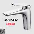Vòi lavabo gật gù nóng lạnh 1 chân thấp Aquatiz AU50A21