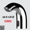 Vòi lavabo cảm ứng nóng lạnh dùng pin điện Aquatiz D50003