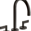 Vòi bồn tắm 3 chân cổ ngỗng Nickel Kallista P25520-LV-SN
