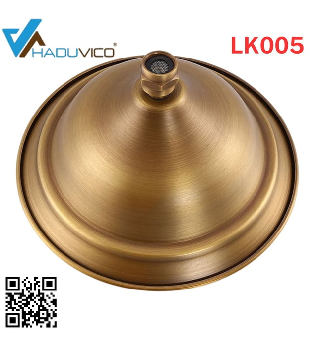 Bát sen tắm bằng đồng Haduvico LK005