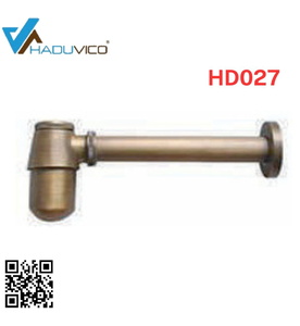 Ống thoát lavabo chữ P Haduvico HD027