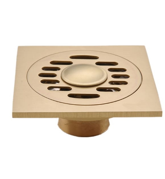 Phễu thoát sàn bằng đồng Haduvico HD011