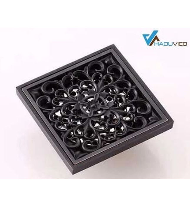 Phễu thoát sàn bằng đồng Haduvico HD012