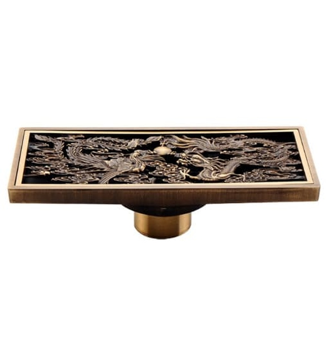 Phễu thoát sàn bằng đồng Haduvico HD019