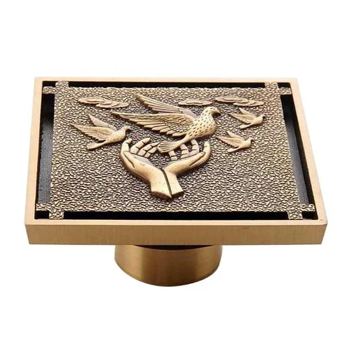 Phễu Thoát Sàn Bằng Đồng Haduvico HD005