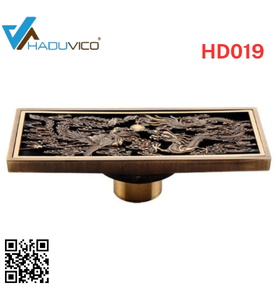 Phễu thoát sàn bằng đồng Haduvico HD019