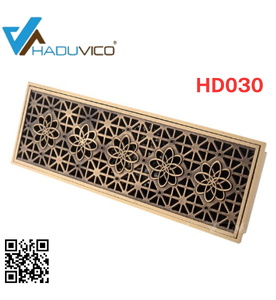 Phễu thoát sàn bằng đồng Haduvico HD030