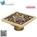 Phễu thoát sàn bằng đồng Haduvico HD006