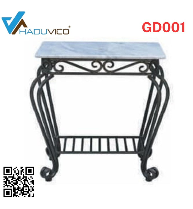 Chân kệ sắt đặt chậu lavabo Haduvico GD001