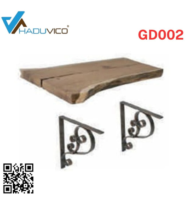 Kệ sắt treo tường lavabo Haduvico GD002