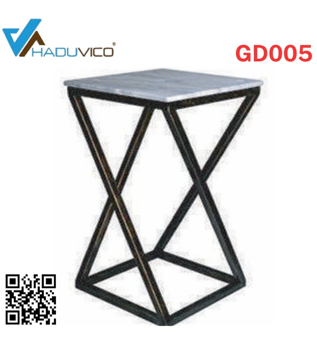 Chân kệ sắt đặt chậu lavabo Haduvico GD005