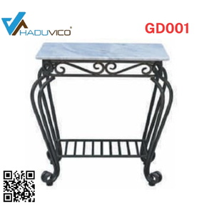 Chân kệ sắt đặt chậu lavabo Haduvico GD001