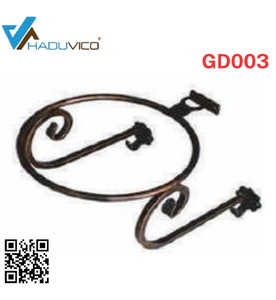 Kệ sắt treo tường lavabo Haduvico GD003