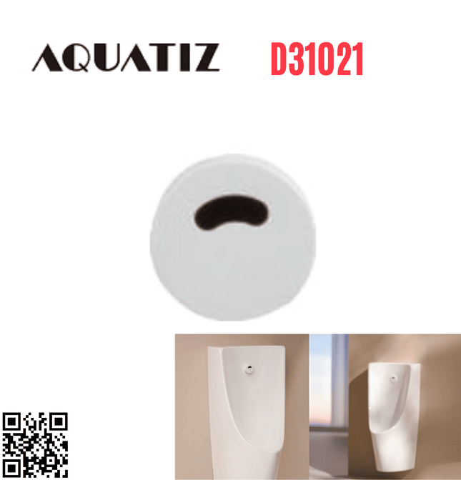Van xả tiểu cảm ứng mini dùng pin điện Aquatiz D31021