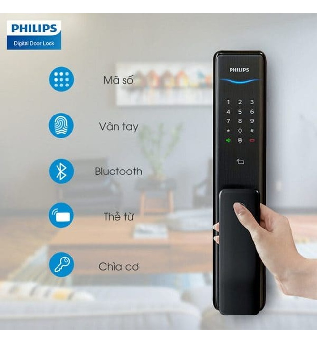 Khóa Cửa Thông Minh PHILIPS Alpha