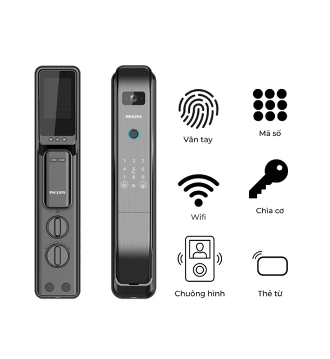 Khóa Cửa Thông Minh PHILIPS DDL303-VP
