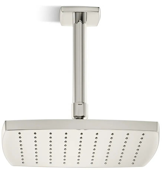 Bát sen tắm phun mưa eco vuông màu vàng Kallista P21515-00-AF