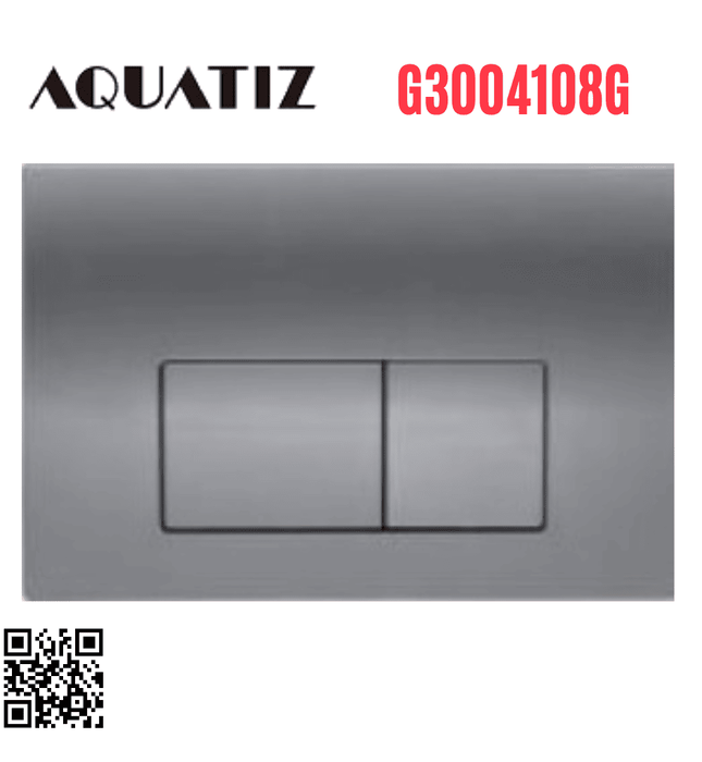 Mặt nạ xả nhấn bồn cầu âm tường Aquatiz G3004108G