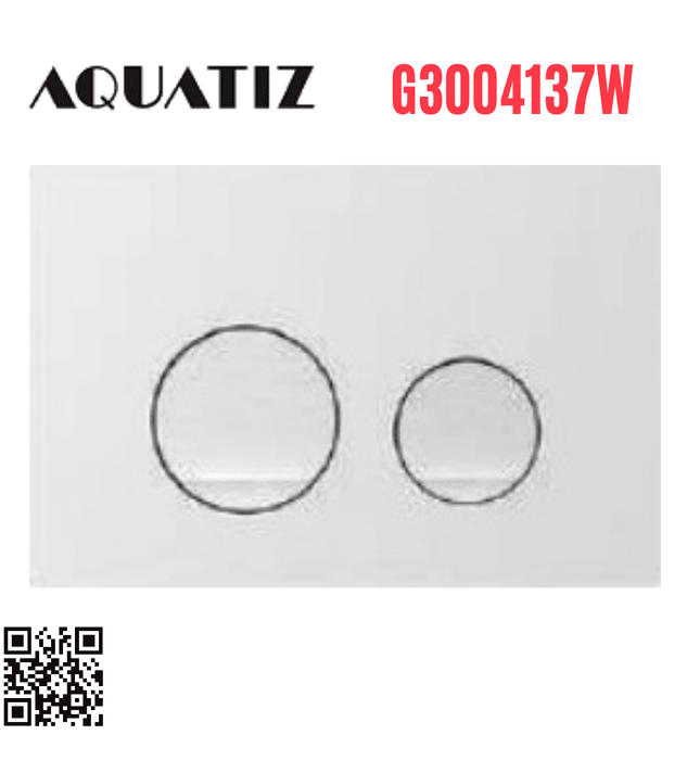 Mặt nạ xả nhấn bồn cầu âm tường Aquatiz G3004137W