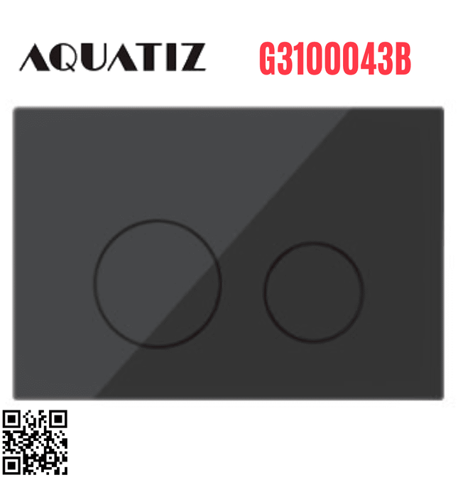 Mặt nạ xả nhấn bồn cầu âm tường Aquatiz G3100043B