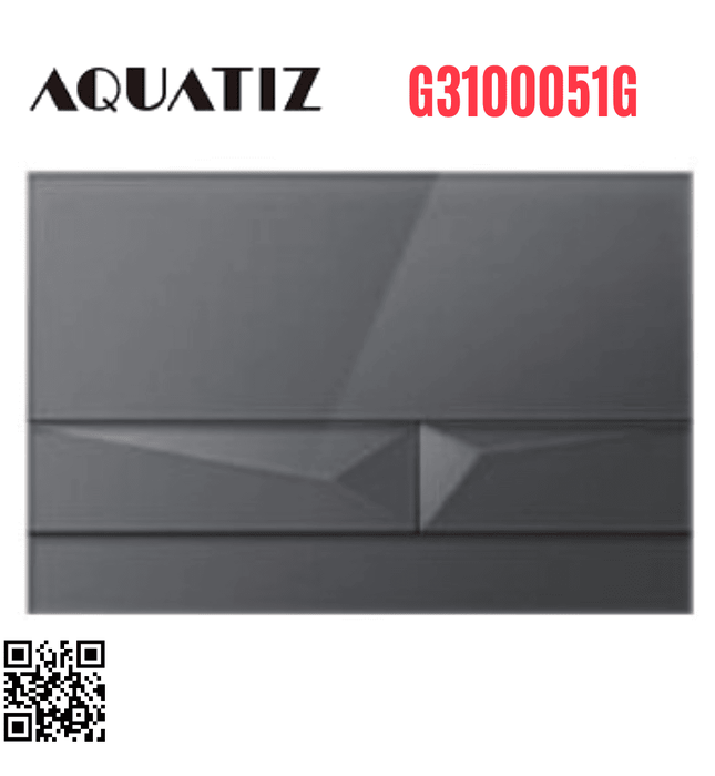 Mặt nạ xả nhấn bồn cầu âm tường Aquatiz G3100051G