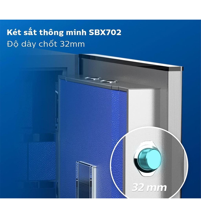 Két Sắt Thông Minh Philips SBX702-CBX