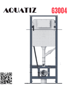 Khung két nước bồn cầu âm tường Aquatiz G3004