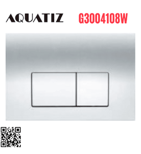 Mặt nạ xả nhấn bồn cầu âm tường Aquatiz G3004108W
