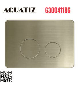 Mặt nạ xả nhấn bồn cầu âm tường Aquatiz G3004118G