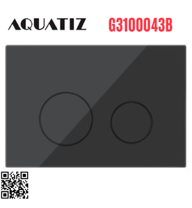 Mặt nạ xả nhấn bồn cầu âm tường Aquatiz G3100043B