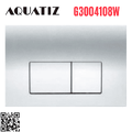 Mặt nạ xả nhấn bồn cầu âm tường Aquatiz G3004108W