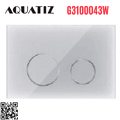 Mặt nạ xả nhấn bồn cầu âm tường Aquatiz G3100043W