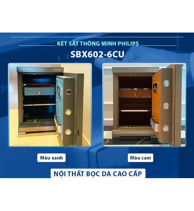 Két Sắt Thông Minh Philips SBX602-6CU