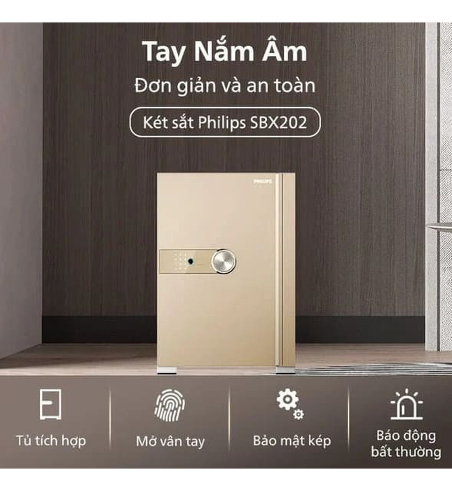 Két Sắt Thông Minh Philips SBX202-7C0