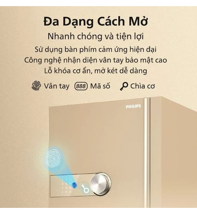 Két Sắt Thông Minh Philips SBX202-7C0
