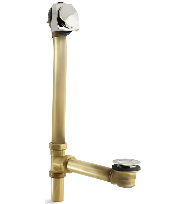 Bộ xả bồn tắm Mỹ màu Chrome Kallista P21573-00-CP