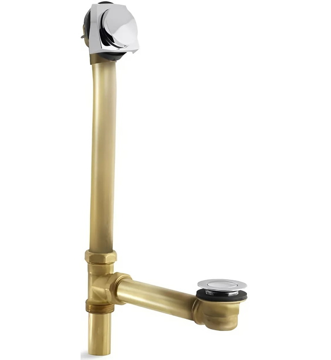 Bộ xả bồn tắm Mỹ màu nickel Kallista P21573-00-AD