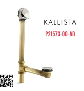 Bộ xả bồn tắm Mỹ màu nickel Kallista P21573-00-AD