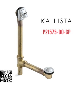 Bộ xả bồn tắm Mỹ màu Chrome Kallista P21575-00-CP