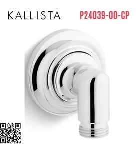 Cổ nối sen tắm âm tường màu chrome Kallista P24039-00-CP