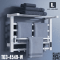 Giàn sấy khăn khô thông mình màu trắng Le House T03-4549-W (T03-4945-W)