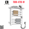 Giá treo khăn điện thông mình màu trắng Le House TS06-4755-W