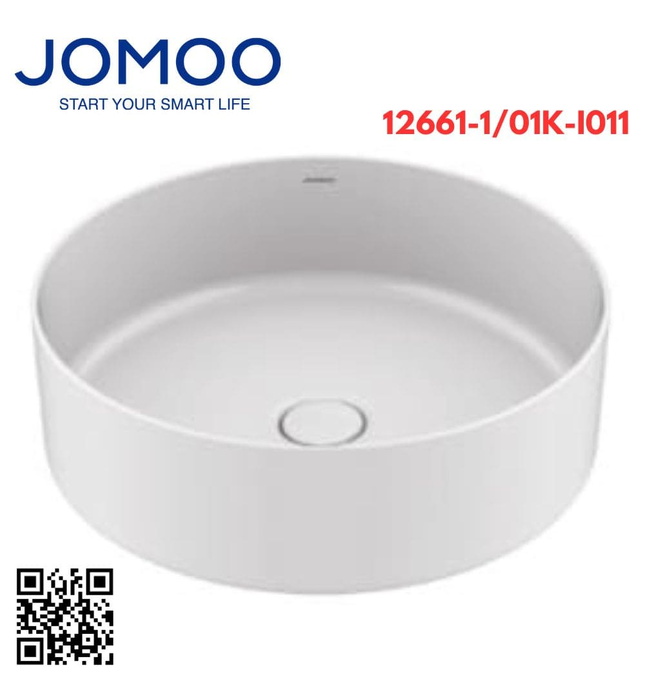 Chậu Lavabo Đặt Bàn JOMOO 12661-1/01K-I011