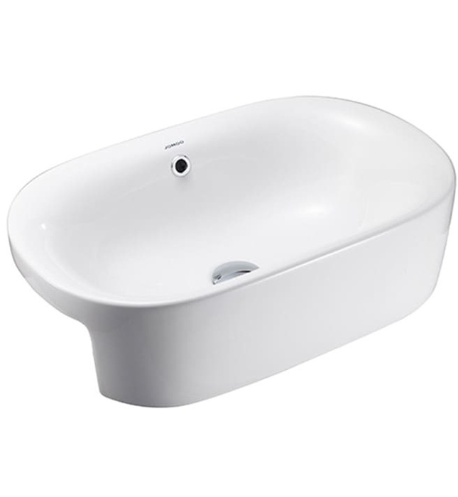 Chậu Lavabo Bán Âm Bàn JOMOO 12707-1/01Z-1