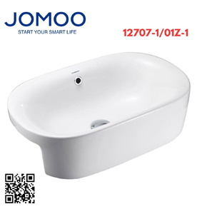 Chậu Lavabo Bán Âm Bàn JOMOO 12707-1/01Z-1