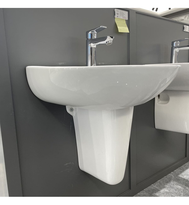 Chậu Lavabo Treo Tường Chân Lửng JOMOO 12162-1/11P-I011