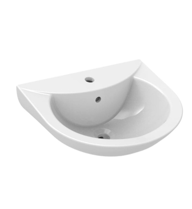 Chậu Lavabo Treo Tường Chân Lửng JOMOO 12162-1/11P-I011