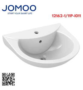 Chậu Lavabo Treo Tường Chân Lửng JOMOO 12162-1/11P-I011