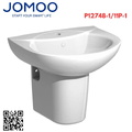 Chậu Lavabo Treo Tường Chân Lửng JOMOO P12748-1/11P-1